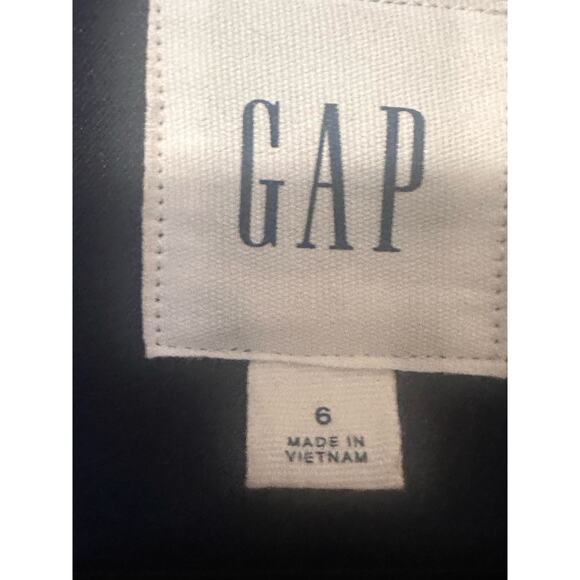 Gap Blazer Modern Plaid Long Sleeve Single Breasted Jacket Gray Womens 6 - Picture 6 of 8